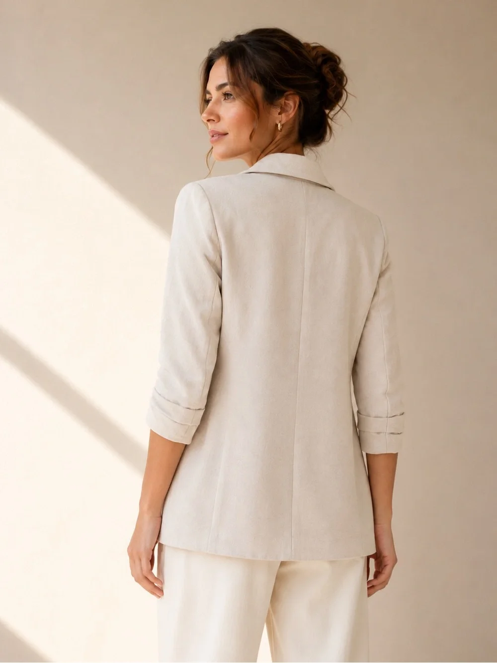 🎉LAST PIECE🎉RACHEL ZOE tailored‎ ruched sleeves blazer